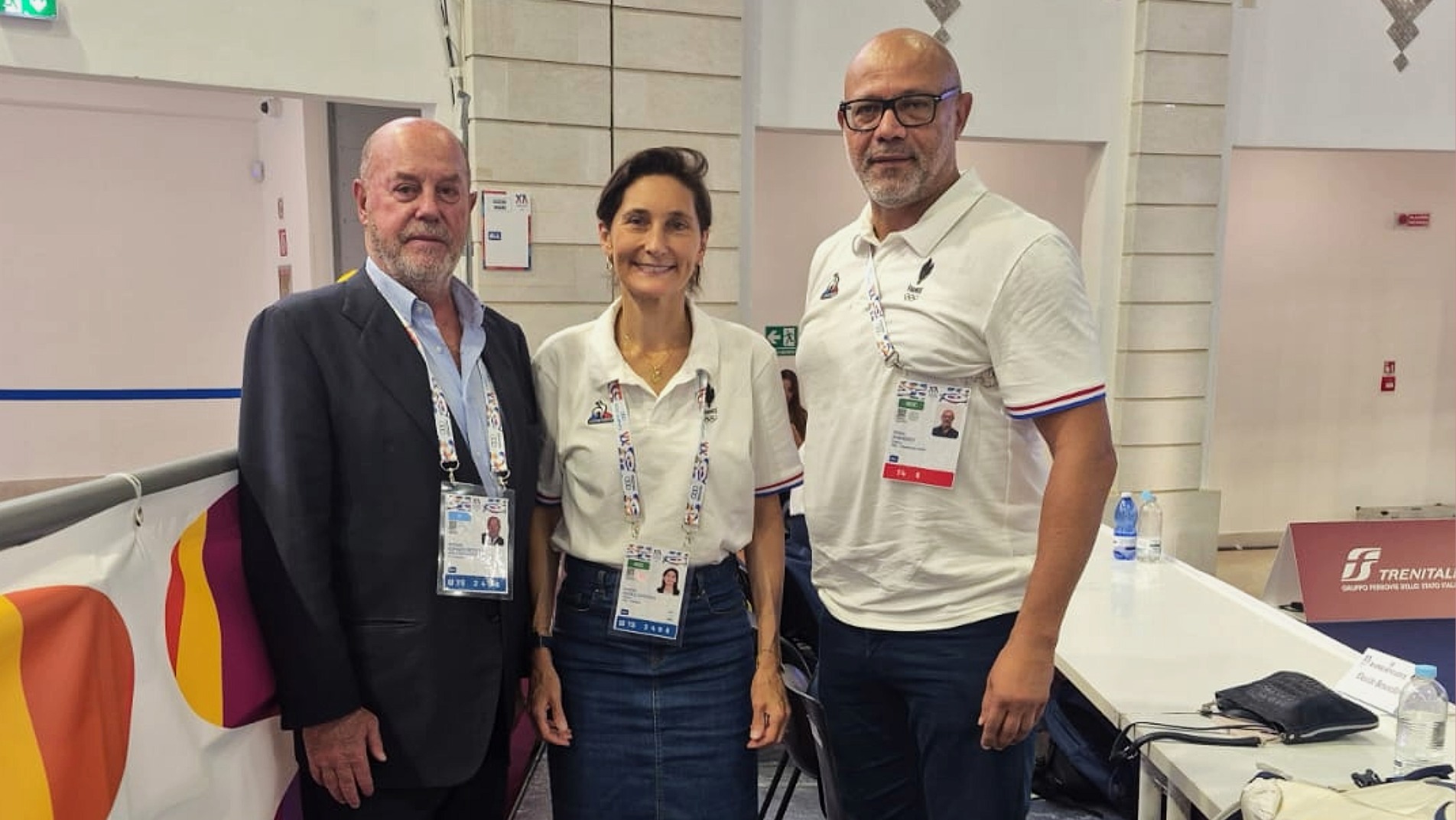 Espinós meets Oudéa-Castéra in Taranto: karate, the CNOSF and Olympic prospects