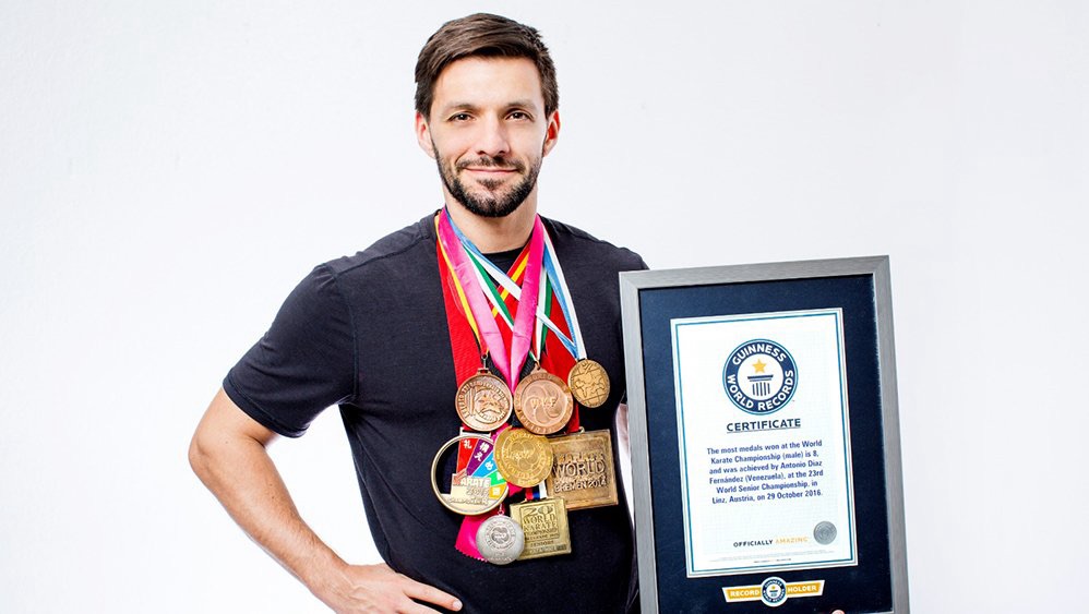 Antonio Diaz Enters the Guinness World Records