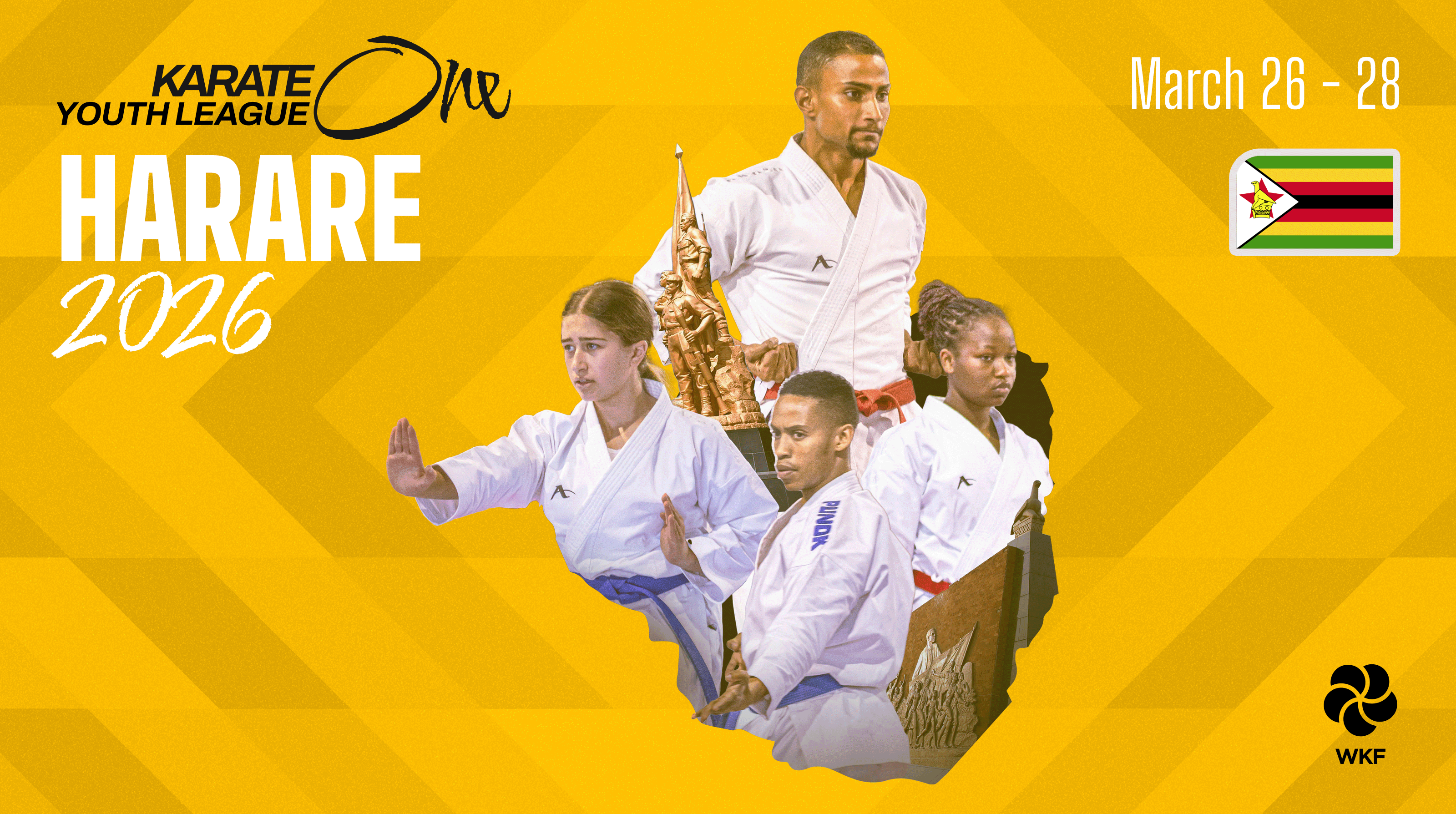 Un hito histórico: la Karate One Youth League debuta en Harare