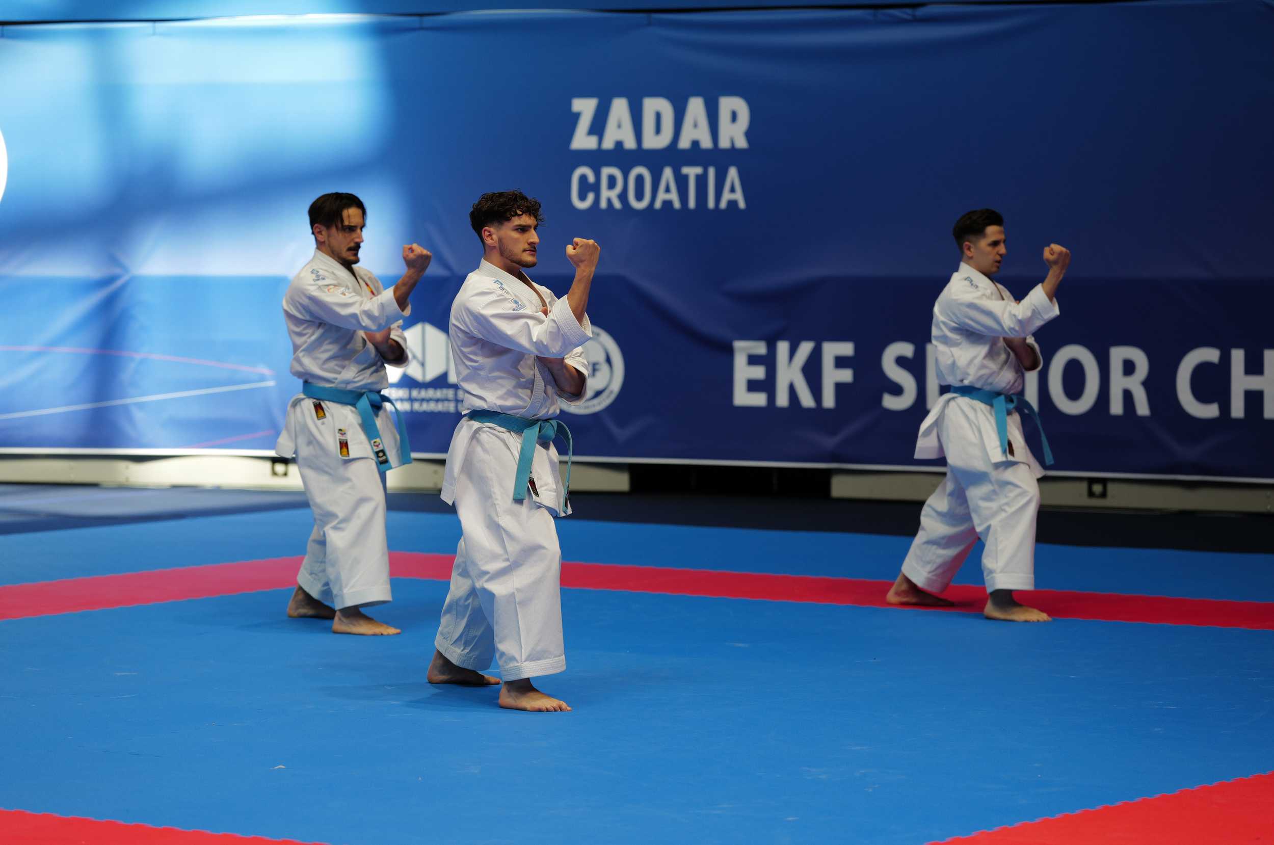 Exciting Second Day of the 2024 European Senior Karate Championship in Zadar