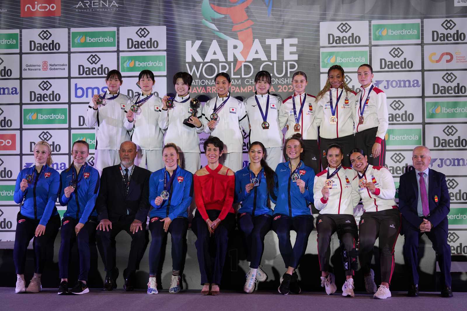 Japan and EgyptTriumph on the Last Day of the 2024 Karate World Cup