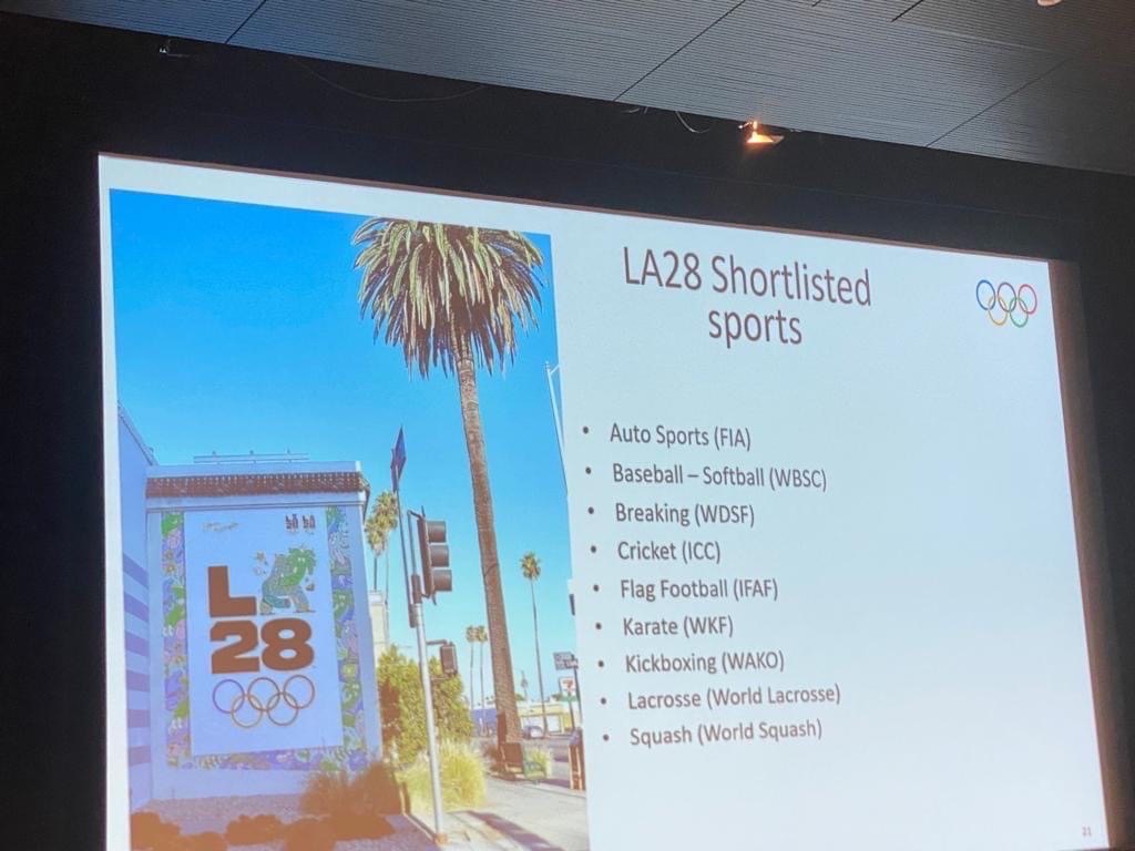 Karate is in the Short List for the Olympic Games LA28!