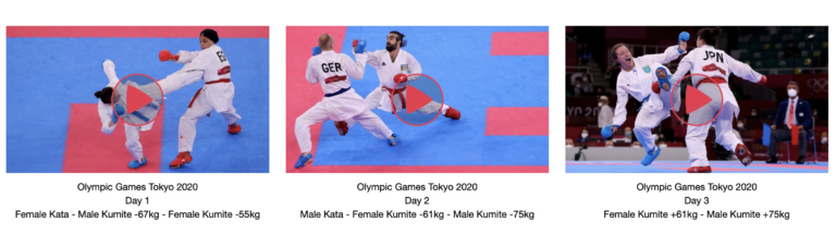 Relive Karate Olympic competition