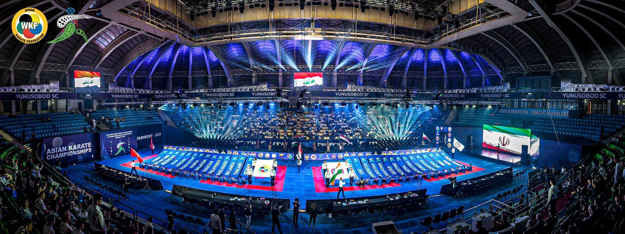 Tashkent Hosts the 2025 AKF Senior Karate Championships
